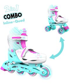 Роликові ковзани Neon Combo, розмір 34-37, бірюзовий, фото  | SNABZHENIE.com.ua