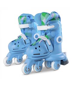 Роликові ковзани Yvolution Twista, розмір 24-28, блакитний, фото  | SNABZHENIE.com.ua