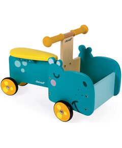 Толокар Janod Гіпопотам, фото  | SNABZHENIE.com.ua