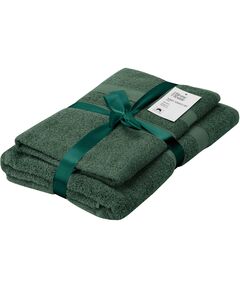 Набір рушників махрових ARDESTO Splendid 50х90см, 70х140см, 2шт, 100% бавовна, зелений, фото  | SNABZHENIE.com.ua