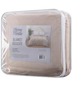 Покривало ARDESTO Delicate 160х200см, 100% поліестер, бежевий, фото  | SNABZHENIE.com.ua