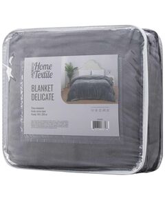 Покривало ARDESTO Delicate 160х200см, 100% поліестер, сірий світлий, фото  | SNABZHENIE.com.ua