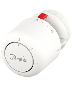 Термостатичний елемент Danfoss Aero, RA, +7...28 °C, Click, вбудований датчик, білий, фото  | SNABZHENIE.com.ua