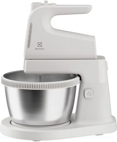Міксер Electrolux стаціонарний 500Вт, насадки-4, чаша-метал, 3.5л, білий, фото  | SNABZHENIE.com.ua