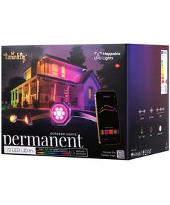 Гірлянда Smart LED Twinkly Permanent Light RGB72 IP65 кабель білий, фото  | SNABZHENIE.com.ua