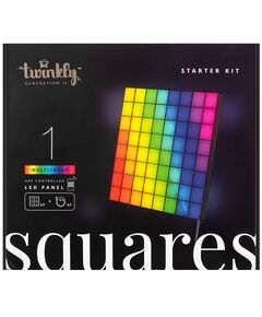 Панель Smart LED Twinkly Squares 1 Starter RGB IP20 16х16см USB-C, фото  | SNABZHENIE.com.ua