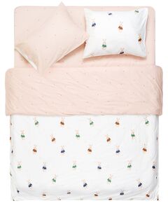 КПБ 1,5сп ARDESTO Gloria, підковдра 160х220см, простирадло 160х220см, наволочки (2) 50х70см, 100% бавовна, сатин, кролики, бежевий, фото  | SNABZHENIE.com.ua