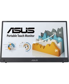 Монітор портативний Asus 15.6" ZenScreen MB16AMTR mHDMI, 2xUSB-C, MM, IPS, 7800mAh, Touch, Case, фото  | SNABZHENIE.com.ua