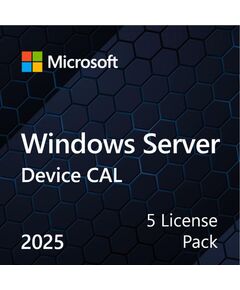 Примірник ПЗ Microsoft Windows Server 2025 CAL 5 Device англ, ОЕМ без носія, фото  | SNABZHENIE.com.ua