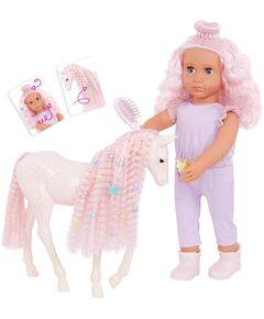 Лялька Our Generation Елара з лошам Люміна та аксесуарами 46см, фото  | SNABZHENIE.com.ua