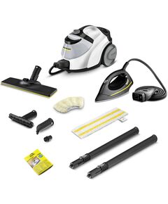 Пароочисник Karcher SC 5 EasyFix Iron, 2250Вт, 1500мл, 4.2Бар, праска,швабра, білий, фото  | SNABZHENIE.com.ua