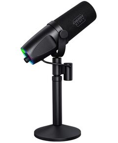 Мікрофон геймінговий CHERRY XTRFY NGALE X, Cardioid, USB-A, 2м, RGB, чорний, фото  | SNABZHENIE.com.ua