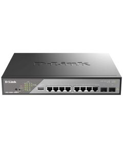 Комутатор D-Link DSS-200G-10MPP 8xGE PoE, 2xSFP, 242Вт, Некерований, фото  | SNABZHENIE.com.ua
