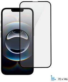 Захисне скло 2E для Apple iPhone 16e(6.1), 2.5D FCFG, (1 Pack), чорна рамка, фото  | SNABZHENIE.com.ua