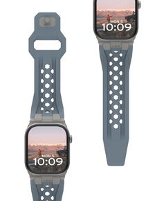 Ремінець UAG для Apple Watch Ultra 2/Ultra-49-45-44mm, Monarch, Cloud Blue/Titanium, фото  | SNABZHENIE.com.ua
