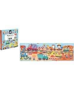 Магнітні історії Janod Будівельний майданчик 30ел, фото  | SNABZHENIE.com.ua