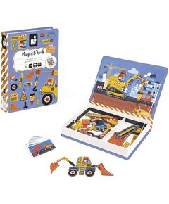 Магнітна книга Janod Будівництво 70ел, фото  | SNABZHENIE.com.ua