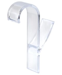 Гачок Navin для рушникосушарки прозорий, пластик, фото  | SNABZHENIE.com.ua