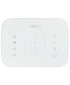 Бездротова сенсорна клавіатура U-Prox Keypad G4 White, 4 групи, бездротовий, білий, фото  | SNABZHENIE.com.ua
