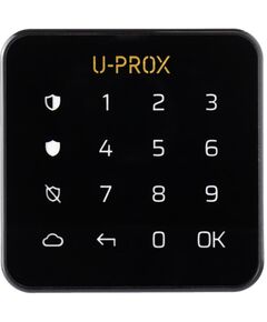 Бездротова сенсорна клавіатура U-Prox Keypad G1 Black, 1 група, бездротовий, чорний, фото  | SNABZHENIE.com.ua