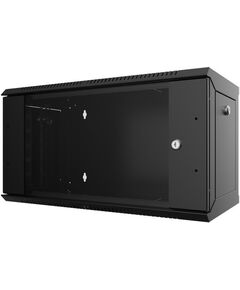 Шафа MIRSAN 19", 7U, WTC, 565x450 мм, максимально 80 кг, чорна, фото  | SNABZHENIE.com.ua