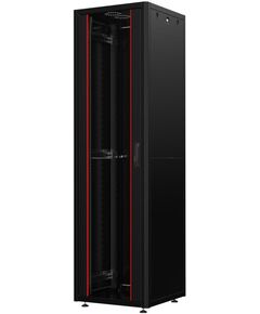 Шафа MIRSAN 19", 22U, GTN SERVER, склянні двері, 600x800 мм, максимально 1000 кг, чорна, фото  | SNABZHENIE.com.ua