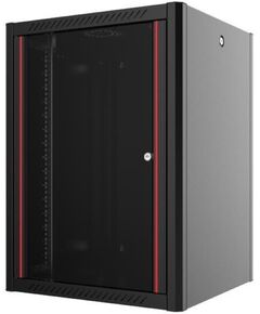 Шафа MIRSAN 19", 20U, WTN, 600x600 мм, максимально 100 кг, чорна, фото  | SNABZHENIE.com.ua