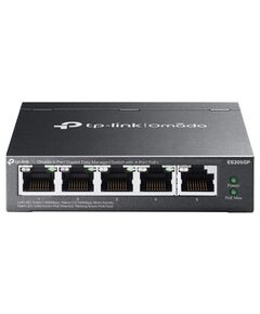 Комутатор TP-LINK ES205GP 5xGE (4xPoE), 65.2Вт, WebSmart, фото  | SNABZHENIE.com.ua