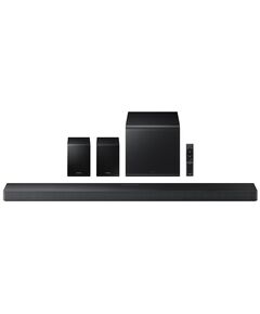Саундбар Samsung HW-QS750F 465Вт, 5.1.2, BT, HDMI-eARC, Wi-Fi, саб, Dolby Atmos, чорний, фото  | SNABZHENIE.com.ua