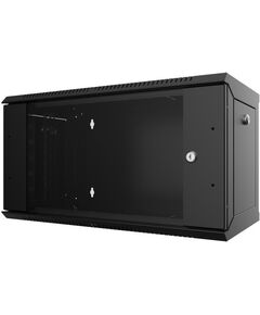 Шафа MIRSAN 19", 12U, WTC, 565x450 мм, максимально 80 кг, чорна, фото  | SNABZHENIE.com.ua