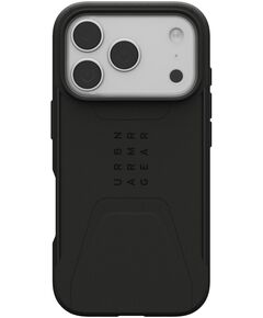 Чохол UAG для iPhone 17 Pro, Civilian MagSafe, Black, фото  | SNABZHENIE.com.ua