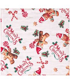 Ранер ARDESTO Christmas Gingerbread 33х137см, 100% поліестер, червоний, фото  | SNABZHENIE.com.ua