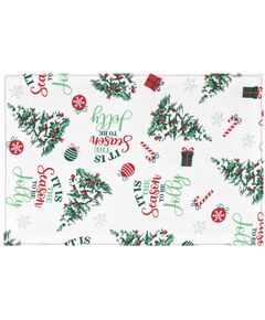 Серветка серв. ARDESTO Christmas Tree 30х45см, 100% поліестер, зелений, фото  | SNABZHENIE.com.ua