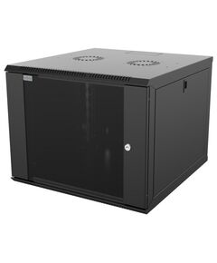 Шафа MIRSAN 19", 9U, WTC, 565x600 мм, максимально 80 кг, чорна, фото  | SNABZHENIE.com.ua