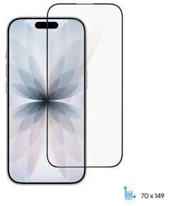 Захисне скло 2E для iPhone 17(6.3), 2.5D FCFG, (1 Pack), чорна рамка, фото  | SNABZHENIE.com.ua