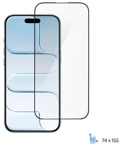 Захисне скло 2E для iPhone Air(6.5), 2.5D FCFG, (1 Pack), чорна рамка, фото  | SNABZHENIE.com.ua