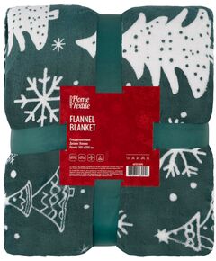 Плед ARDESTO Christmas Flannel 160х200см, 100% поліестер, ялинки, фото  | SNABZHENIE.com.ua
