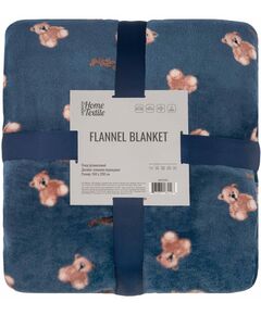 Плед ARDESTO Flannel 160х200см, 100% поліестер, плюшеві ведмедики, фото  | SNABZHENIE.com.ua