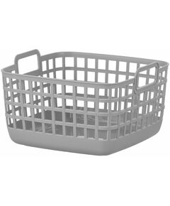 Кошик для зберігання ARDESTO 20.6x20x12.4см, 3л, пластик PP, cірий, фото  | SNABZHENIE.com.ua