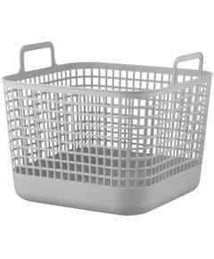 Кошик для зберігання ARDESTO 39x37x34.5см, 34л, пластик PP, cірий, фото  | SNABZHENIE.com.ua