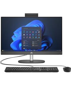Комп'ютер персональний моноблок HP 240-G10 23.8" FHD IPS AG, Intel i3-N300, 16GB, F512GB, UMA, WiFi, кл+м, 3р, Win11P, чорний, фото  | SNABZHENIE.com.ua