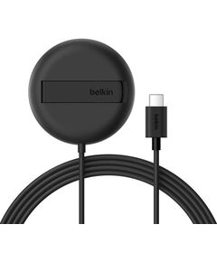 Зарядний пристрій бездротовий Belkin UltraCharge Magnetic Kickstand 15Вт, чорний, фото  | SNABZHENIE.com.ua