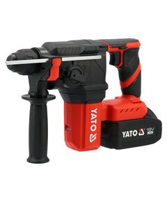 Перфоратор акумуляторний YATO SDS+ 2х Li-Ion 18 В 4 АГод , J=2.5 Дж, Ø≤22 мм в бетоні, 3 реж в футля, фото  | SNABZHENIE.com.ua