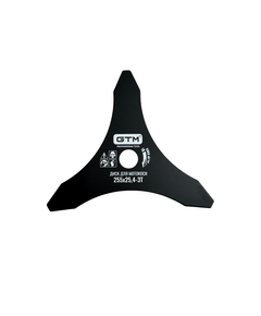 GTM Диск для мотокоси трьохпелюстковий 255 мм для скошування трави та бурьянів, фото  | SNABZHENIE.com.ua