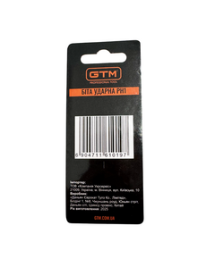 GTM Бита ударна PH1 25мм 2 шт, фото  | SNABZHENIE.com.ua