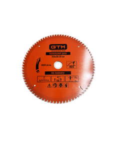 GTM Диск пиляльний 254*30*z=80, по ламінату, фото  | SNABZHENIE.com.ua