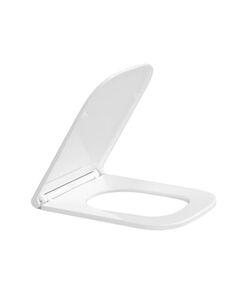 Сиденье для унитаза Qtap (Gemini 490) 428x344x37,5 мм, White, с микролифтом, Slim Duroplast, Quick Release QTSC179W49385, фото  | SNABZHENIE.com.ua