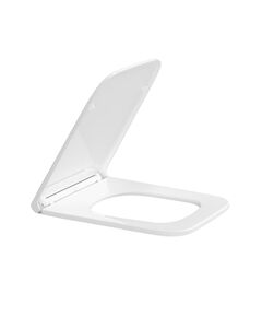 Сиденье для унитаза Qtap (Gemini 520) 448x357x38,5 мм, White, с микролифтом, Slim Duroplast, Quick Release QTSC179W49386, фото  | SNABZHENIE.com.ua