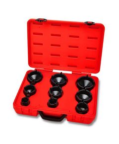 Набор головок для стопорных гаек с наружными зубьями (KM4-KM12) 9ед.  TOPTUL JGAI0901, фото  | SNABZHENIE.com.ua