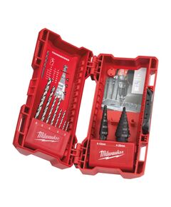 Набор сверел по металлу THUNDERWEB и  сверел ступенчатых MILWAUKEE (10шт), фото  | SNABZHENIE.com.ua